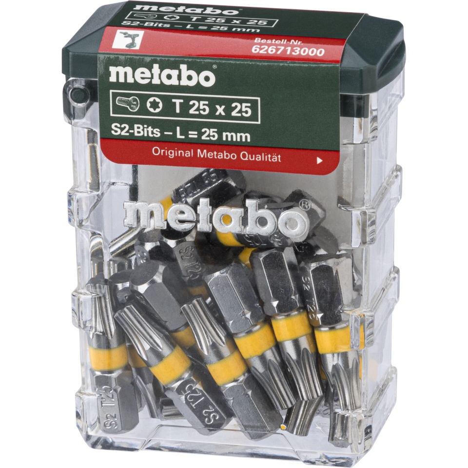 Metabo kruvikeerajate komplekt Bit-Box T25, SP, 25-osaline