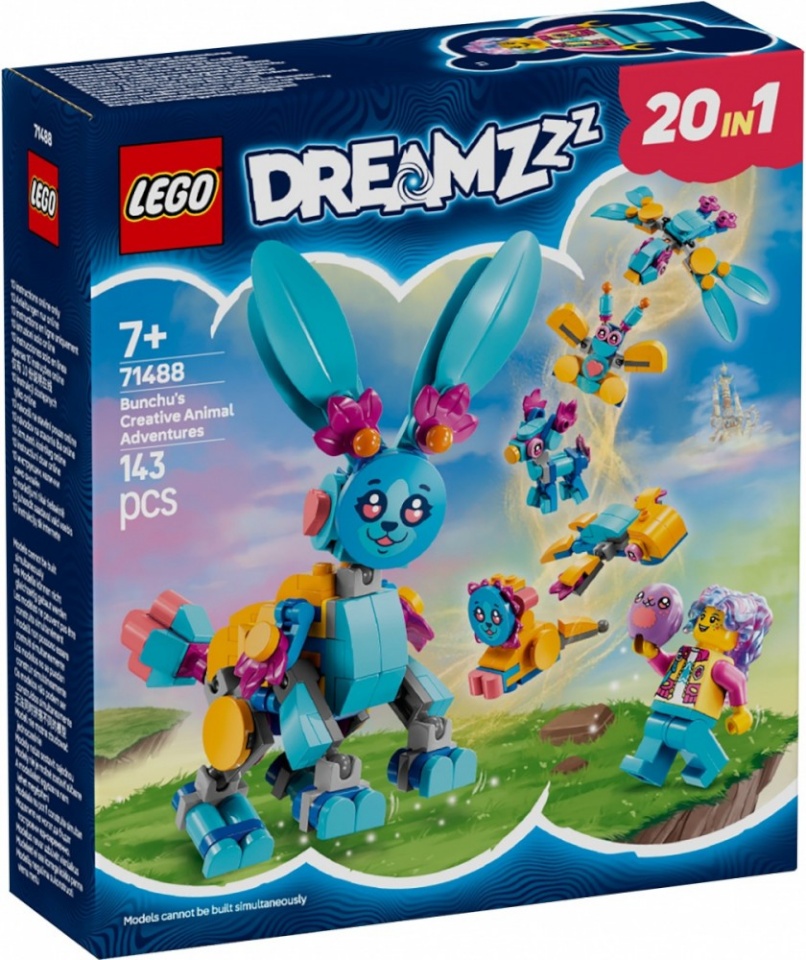 LEGO klotsid 71488 DREAMZzz Bunchus kreative Tierabenteuer