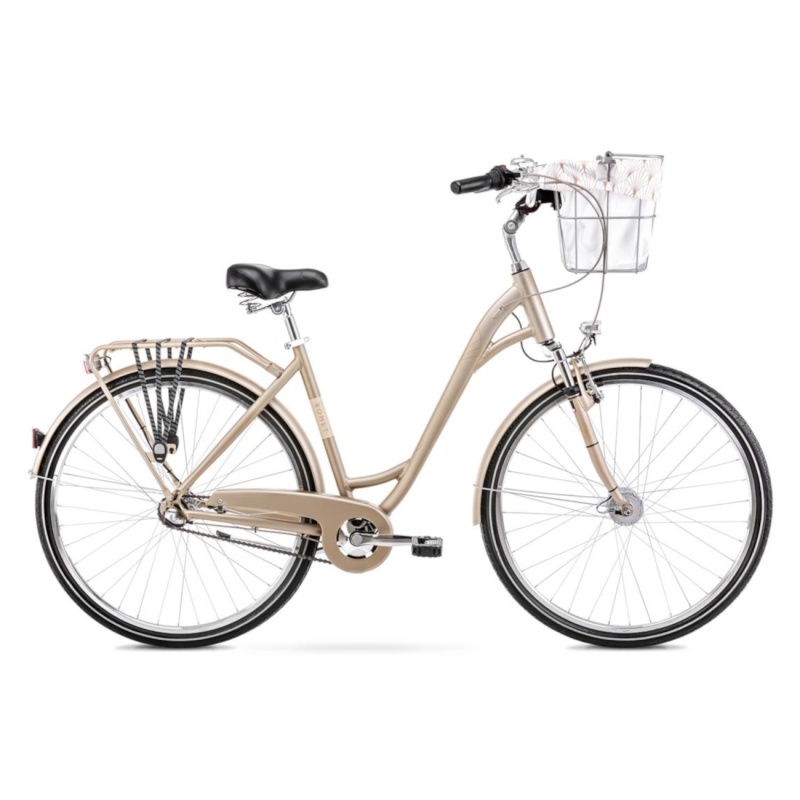 Romet Art Deco Classic 2025 28" 18" M, beež + esikorv