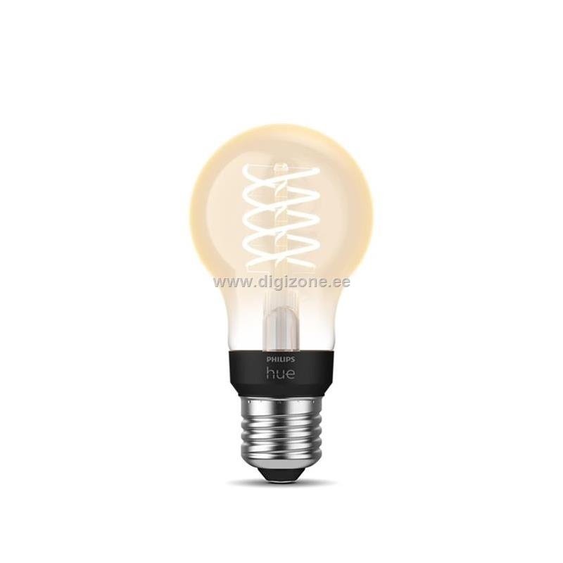 Philips nutivalgusti Hue White Filament, E27, must