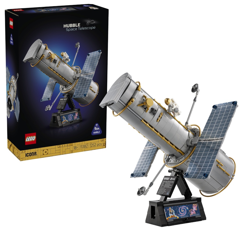 LEGO klotsid Icons 11382 Hubble'i kosmoseteleskoop