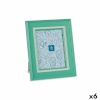 Gift Decor pildiraam Kristall roheline Plastmass (23 x 28 x 2 cm) (6 Ühikut)