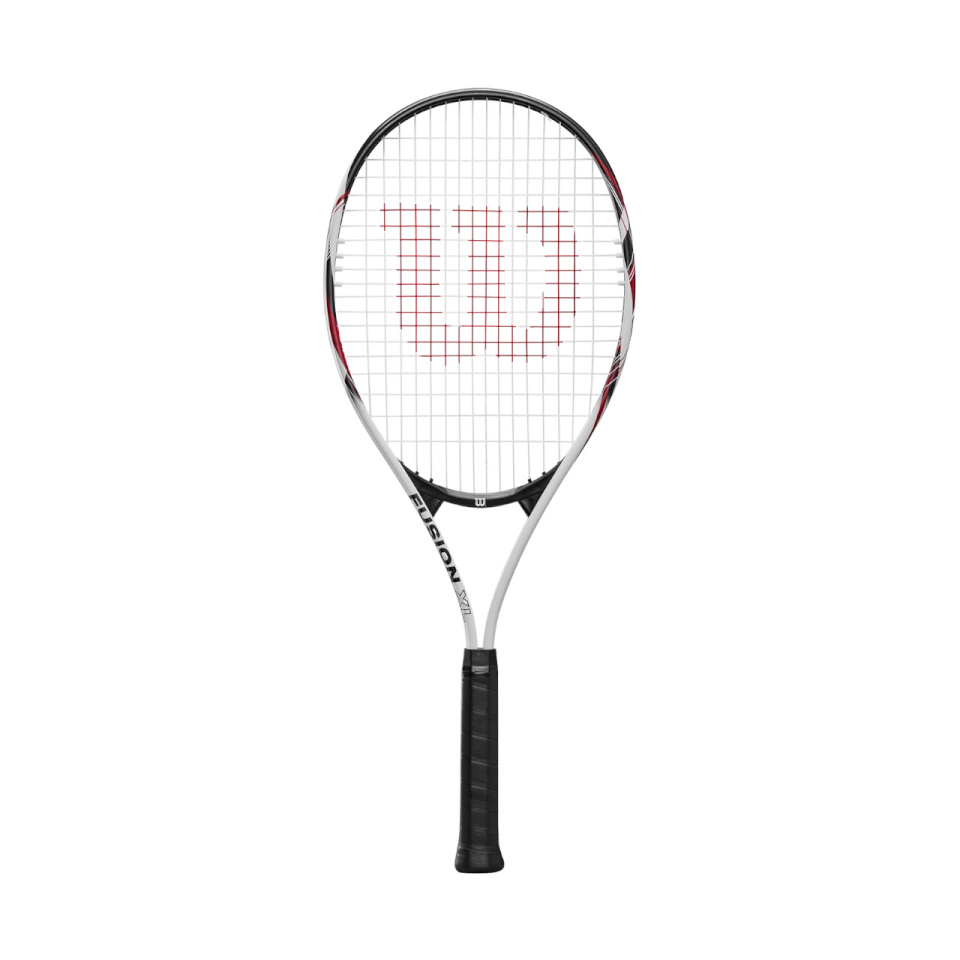 Wilson tennisereket Fusion XL Rkt 3 4 3/8 valge-must WR147910U3