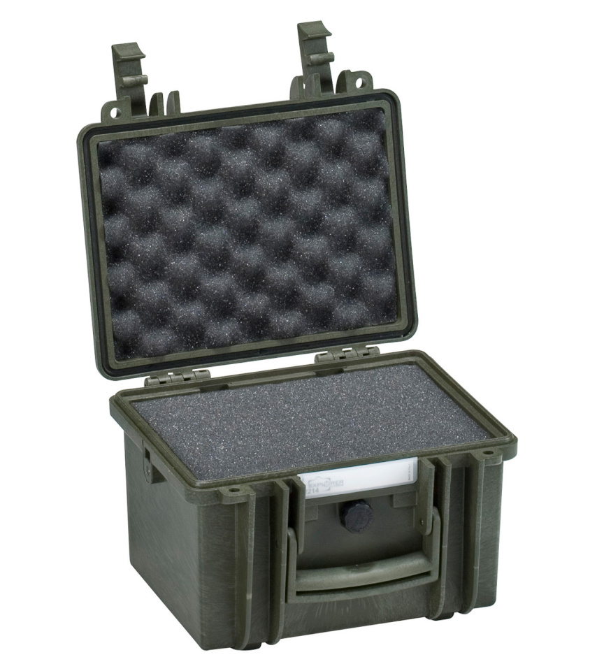 Explorer Cases kohver 2214 Case Green with Foam