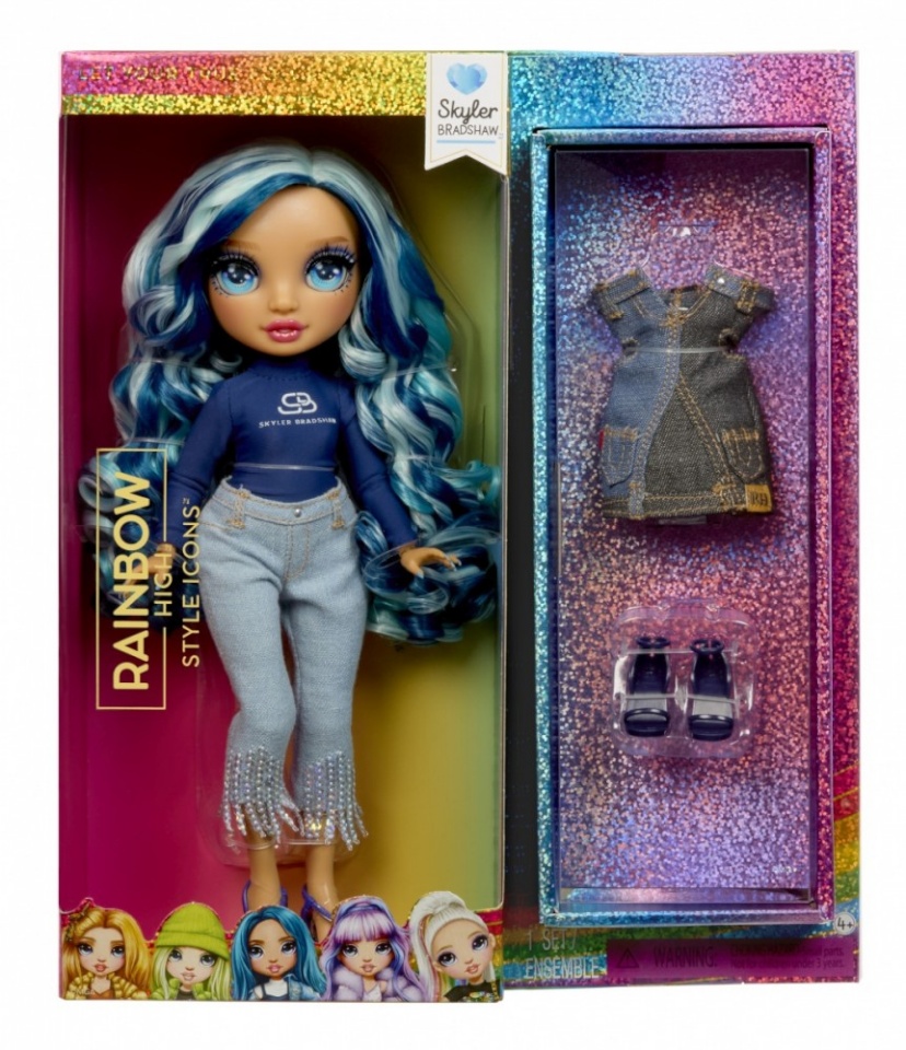 Mga mängunukk Doll Rainbow High Skyler