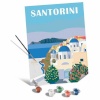 Ravensburger värvide nummerdatud komplekt Santorini 30x40cm