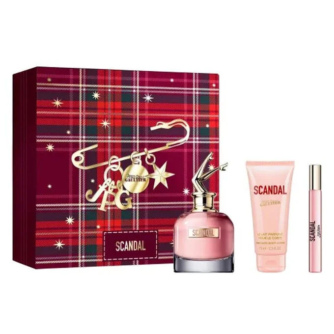 Jean Paul Gaultier komplekt Scandal EDP 80ml + Body Lotion 75ml + EDP 10ml, naistele