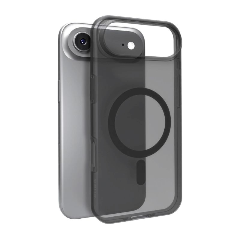 Puro Daylight Magsafe Compatible Silicone Case for iPhone 17 Air - Translucent Black must / iPhone 17 Air