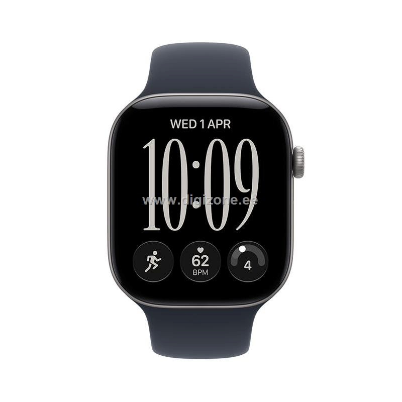 Apple nutikell Watch 12 GPS 46mm Space Grey Aluminium, sinine Sport Band - S/M