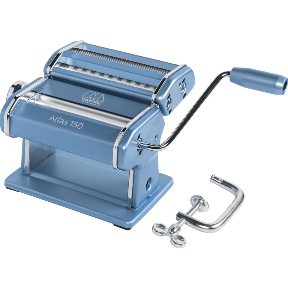 Marcato pastamasin Atlas 150 Pasta Machine Powder, sinine