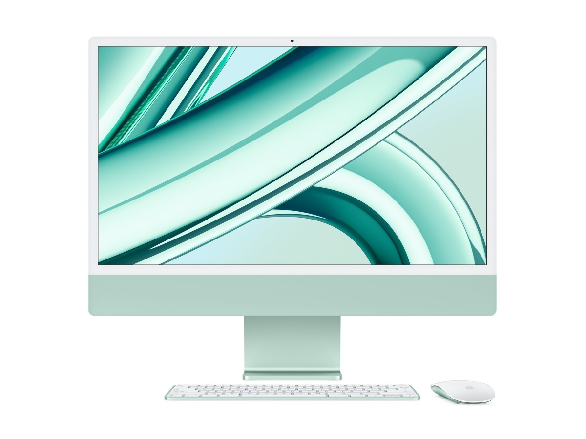 Apple lauaarvuti iMac 24" 4.5K Retina, M4 10C CPU, 10C GPU / 24GB / 512GB SSD / Green / RUS