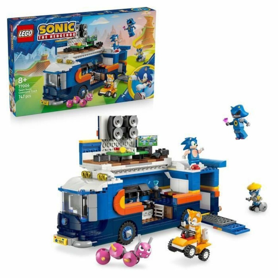 Lego klotsid konstruktor 77006 Team Sonic Command Truck 747-osaline