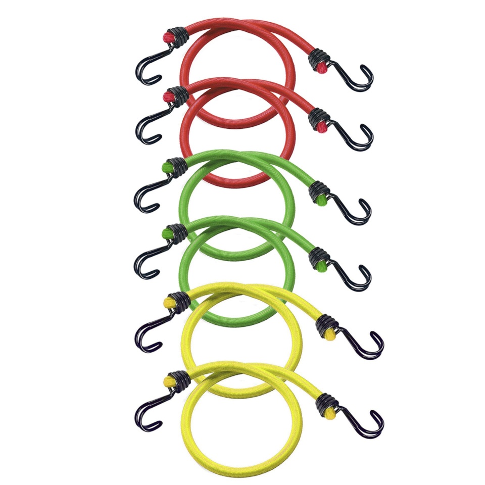 Master Lock Bungee Cords Twin Wire 3040EURDAT, 6tk