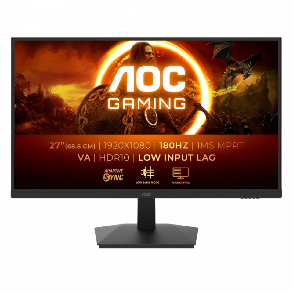 AOC monitor 27G15N2 27 cali Fast VA 180Hz HDMI DP