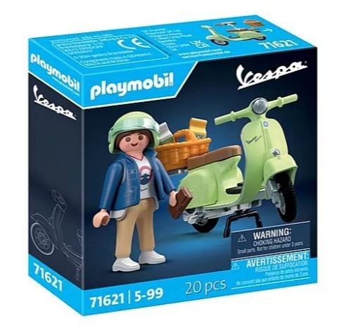 Playmobil klotsid 71621 1969 Vespa 150 Sprint Veloce, hellgrün