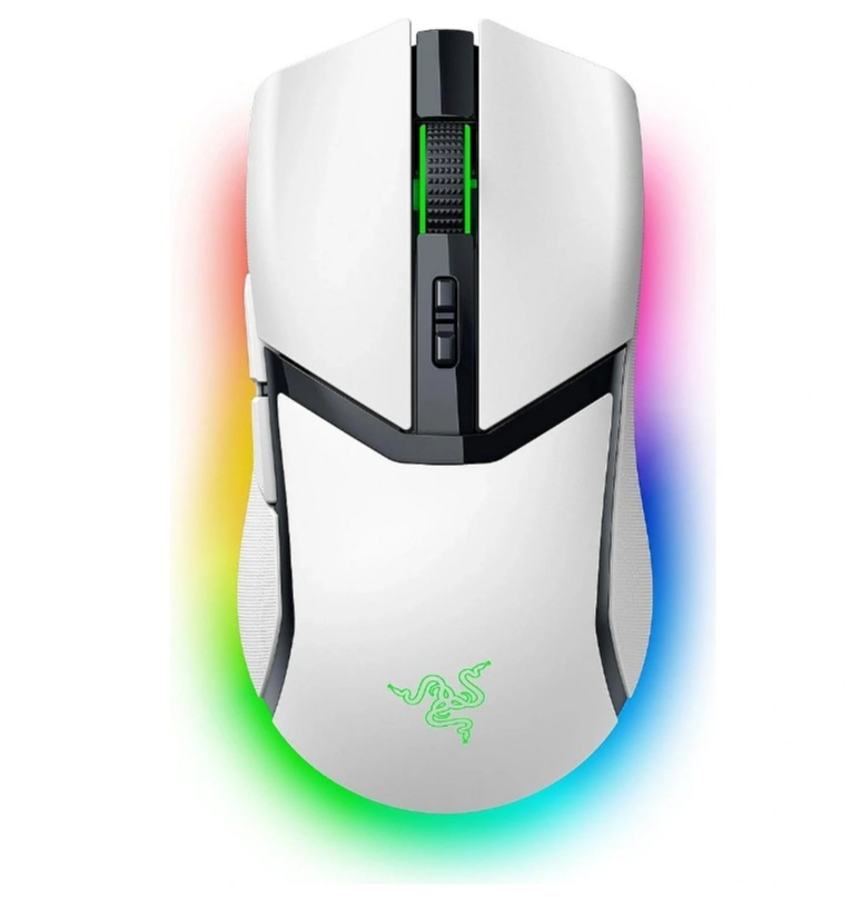 Razer hiir Cobra Pro | Wireless/Wired | 2.4 GHz, USB-C | valge