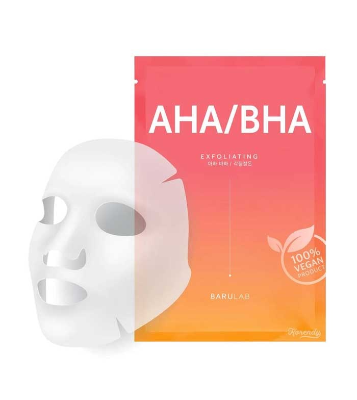 Barulab näomask AHA/BHA Exfoliating Face Mask 23g, unisex