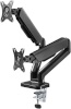 Goobay Double Monitor Mount with Gas Spring, must