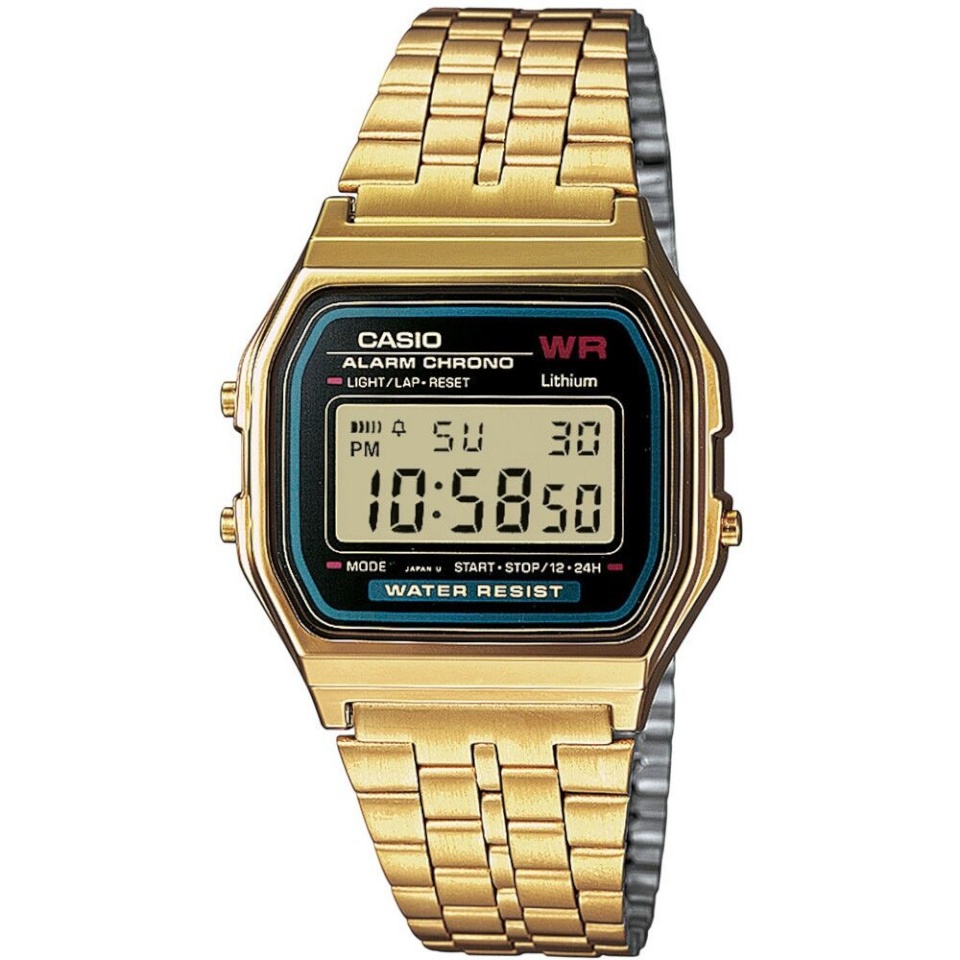 Casio kell A159WGEA-1EF Wrist Watch, kuldne