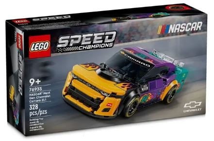 LEGO klotsid 76935 Speed Champions NASCAR Next Gen Chevrolet Camaro ZL1