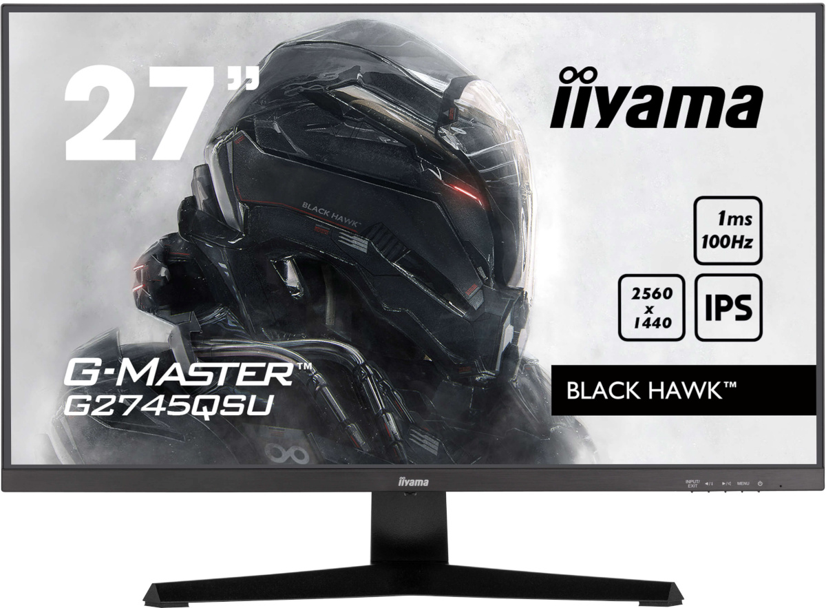 iiyama monitor 68.5cm (27") G2745QSU-B2 16:9 HDMI+DP+2xUSB IPS