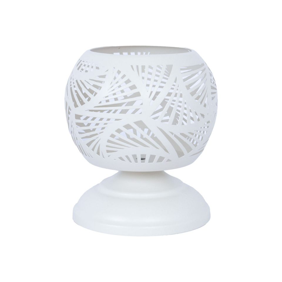 H4Y küünlajalg Sandy, 15x15x16cm, antiikvalge 