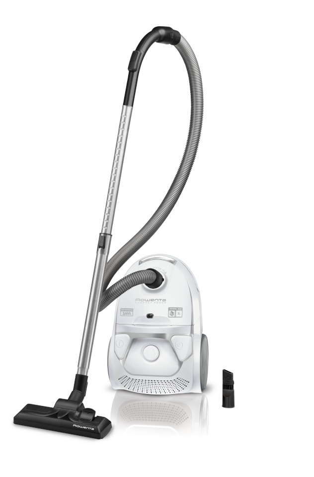 Rowenta tolmuimeja RO 3927 Compact Power Vacuum Cleaner, valge