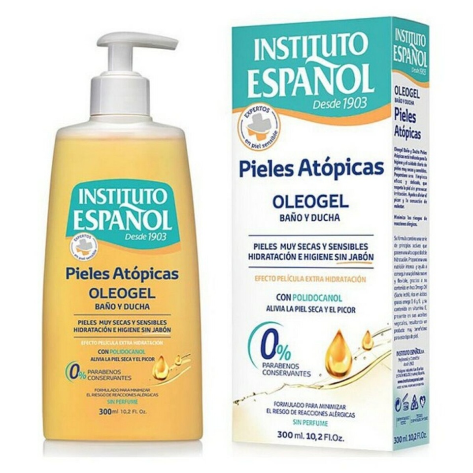 Instituto Español dušigeel Pieles Atópicas Oleogel 10853 300ml (1 Ühikut)