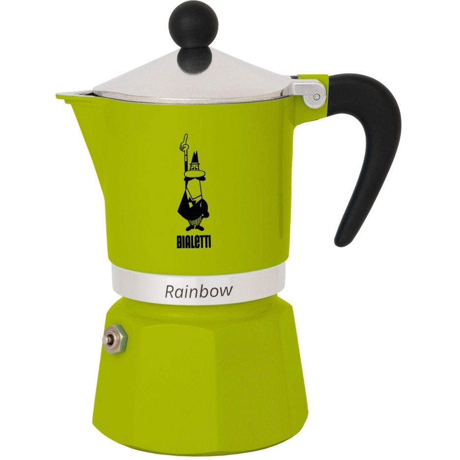Bialetti espressokann Rainbow Espresso Machine, roheline