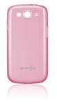 Samsung Galaxy S3 kaitseümbris Protective Cover, läbipaistev roosa