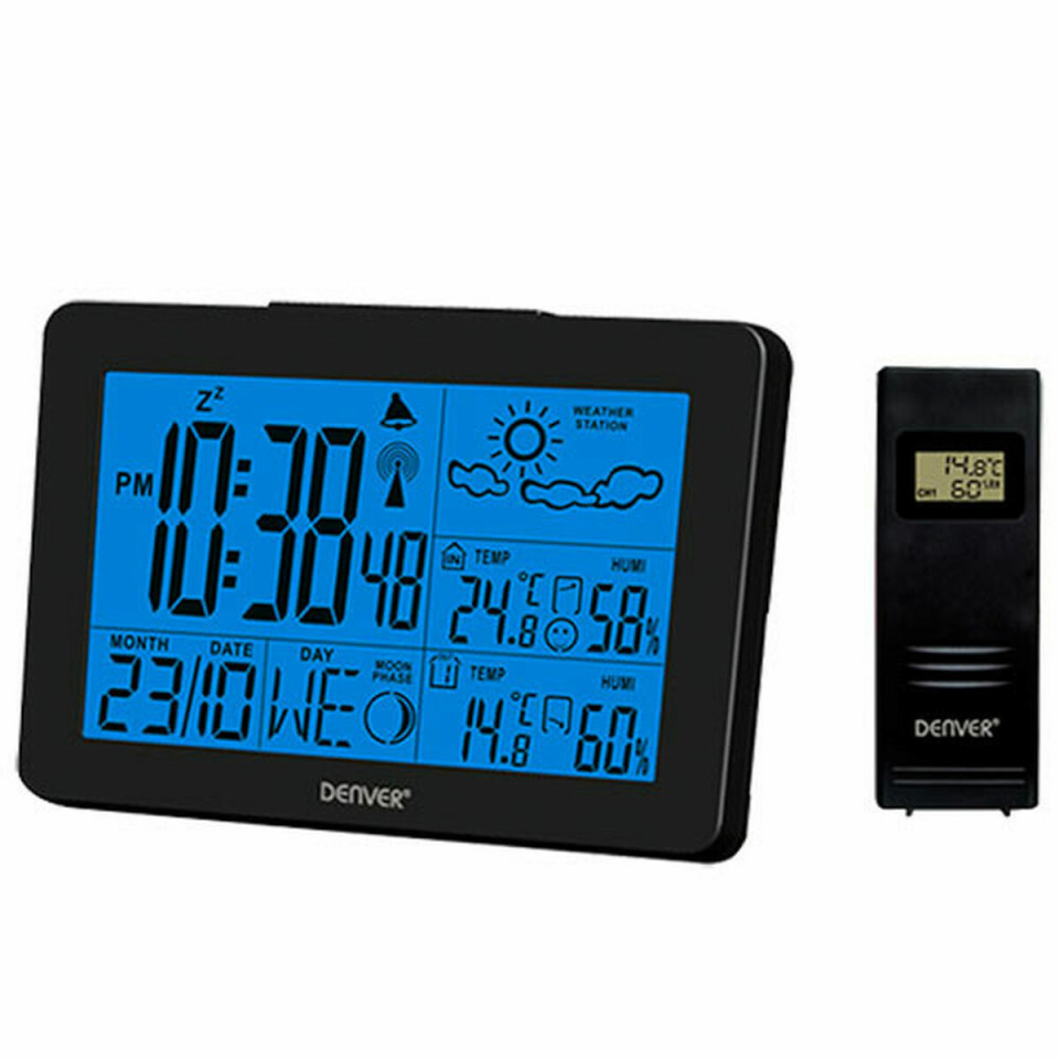 Denver multifunktsionaalne ilmajaam WS-530 Weather Station, must