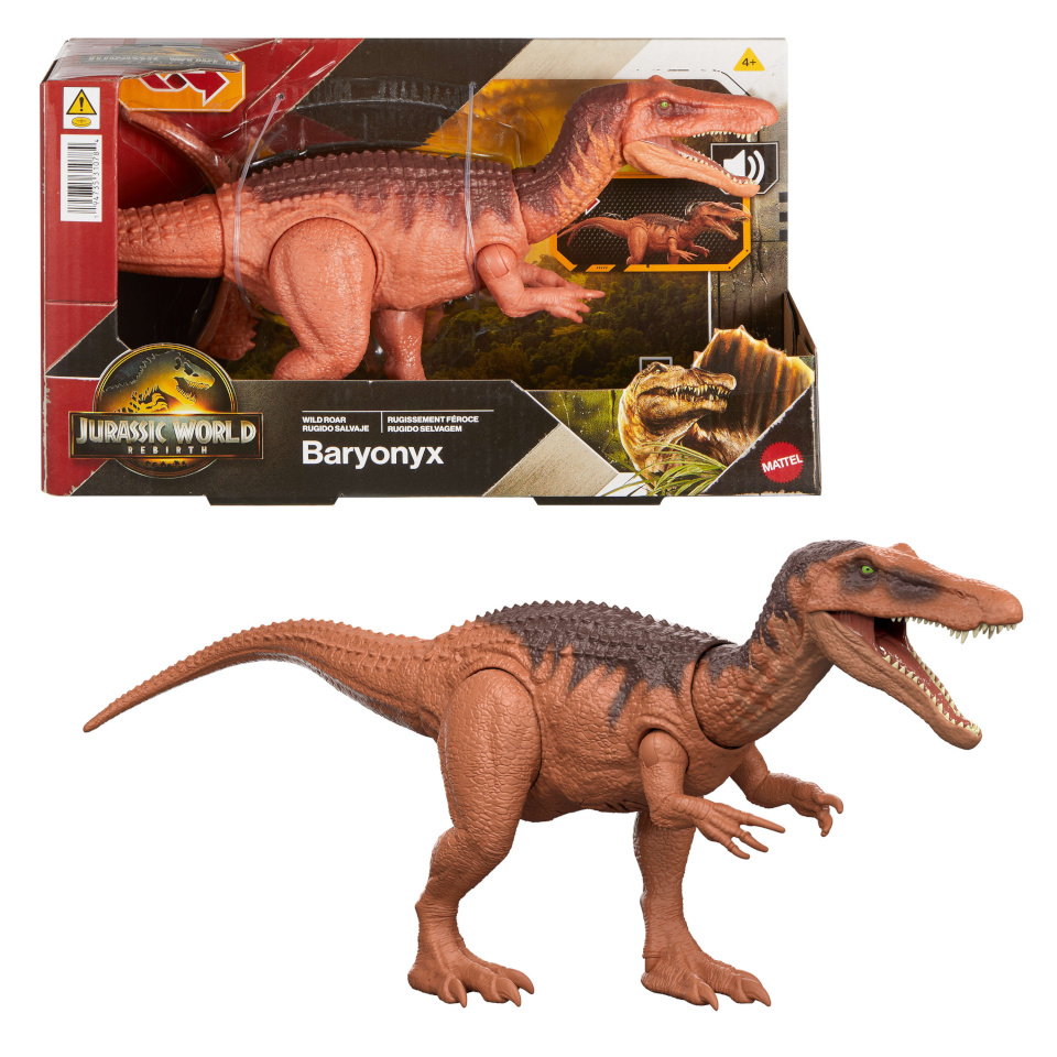 Mattel mängufiguur Jurassic World Wild Roar Baryonyx