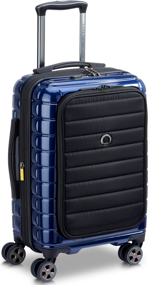 Delsey kohver Shadow 5.0 laiendatav äriklassi kohver 55cm, sinine/must
