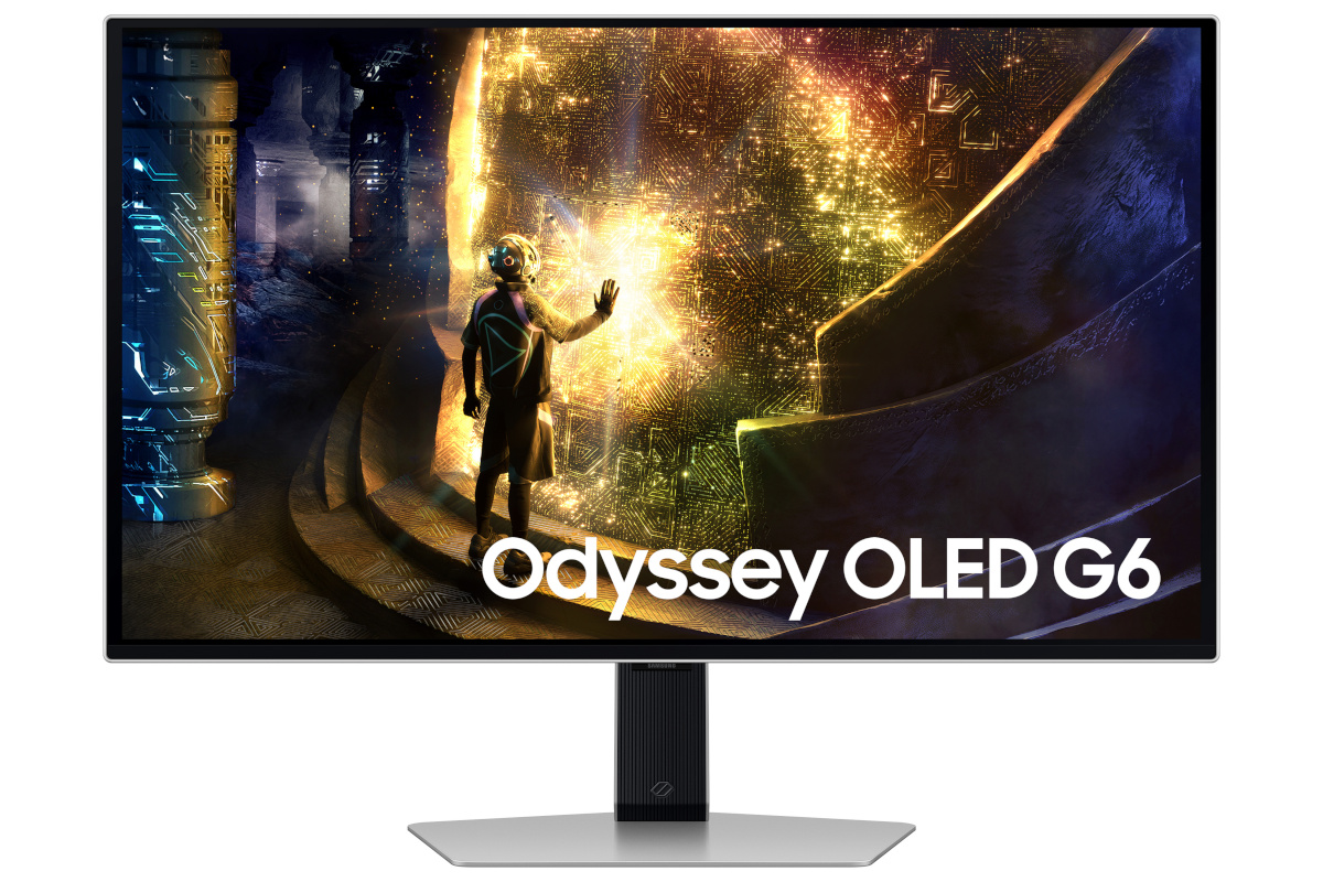 Samsung monitor Odyssey OLED G6 LS27DG612SUXEN – 27" | OLED | QHD | 360 Hz | HDR10 | HDR10+ Gaming | FreeSync Premium Pro | G-Sync Compatible