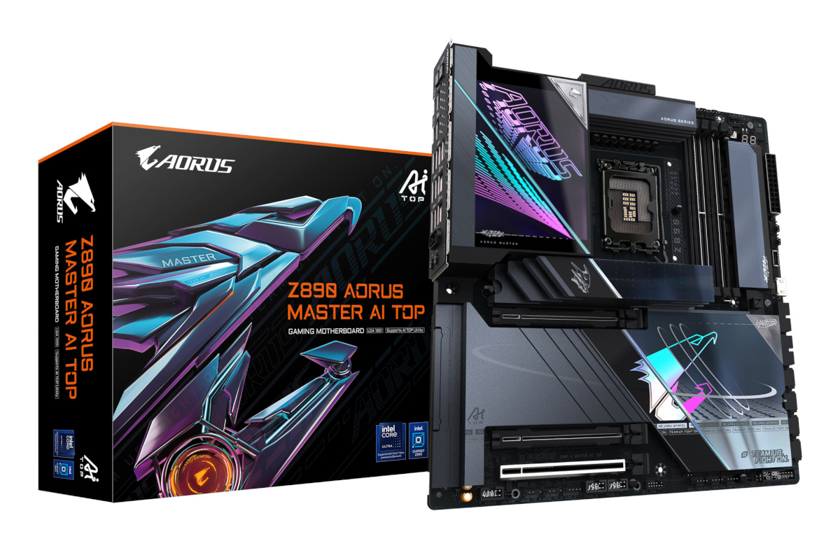 Gigabyte emaplaat Z890 A MASTER AI TOP Z890, S1851, eATX, DDR5