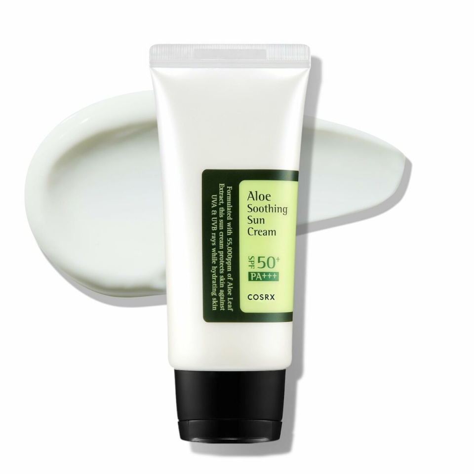 Cosrx päevituskreem näole ALOE SOOTHING Spf 50+ 50ml