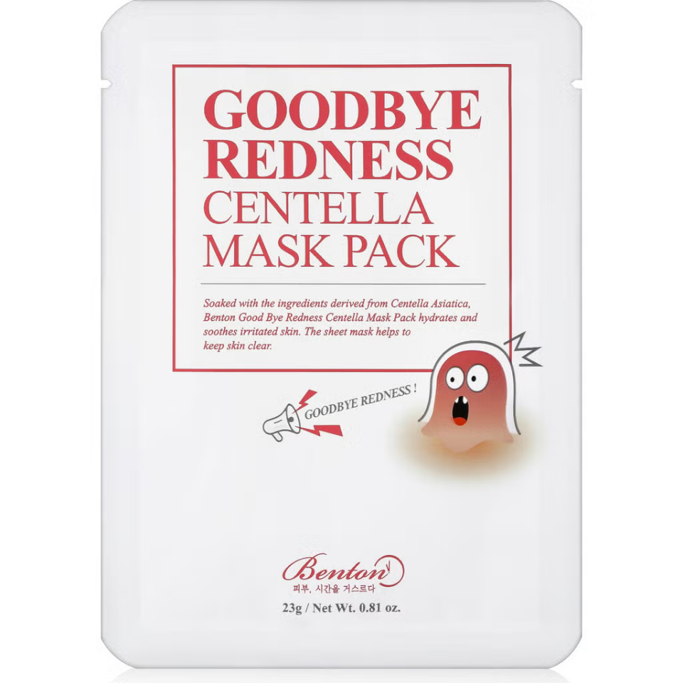 Benton näomask Goodbye Redness Cica Mask Pack 23g, unisex