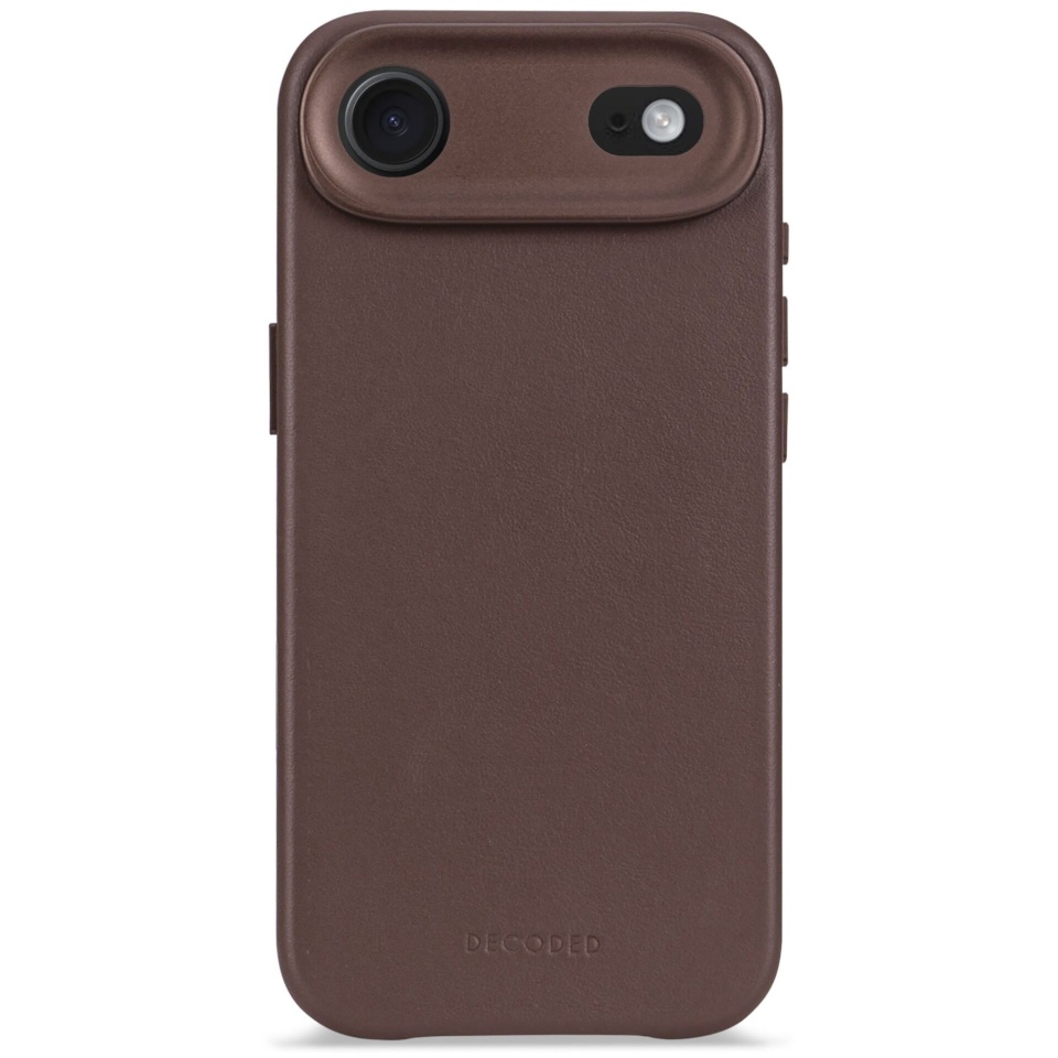 Decoded kaitsekest Leather Backcover iPhone 17 Air Chocolate pruun