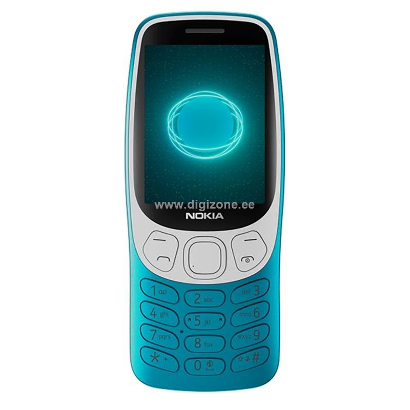 Nokia nuputelefon 3210 4G Dual SIM, sinine