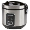 Proficook riisikeetja PCRK1285 Rice Cooker, roostevaba teras/must