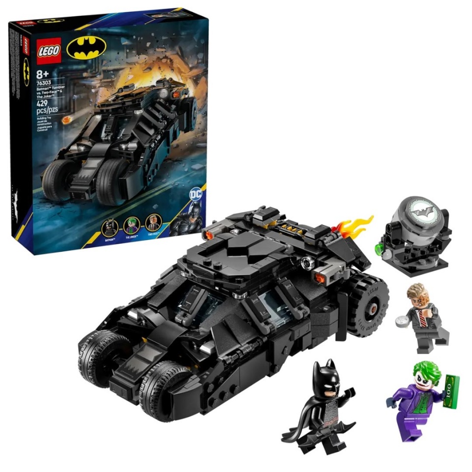 Lego klotsid BATMAN 76303 Batman Tumbler vs. Two-Face & The Joker