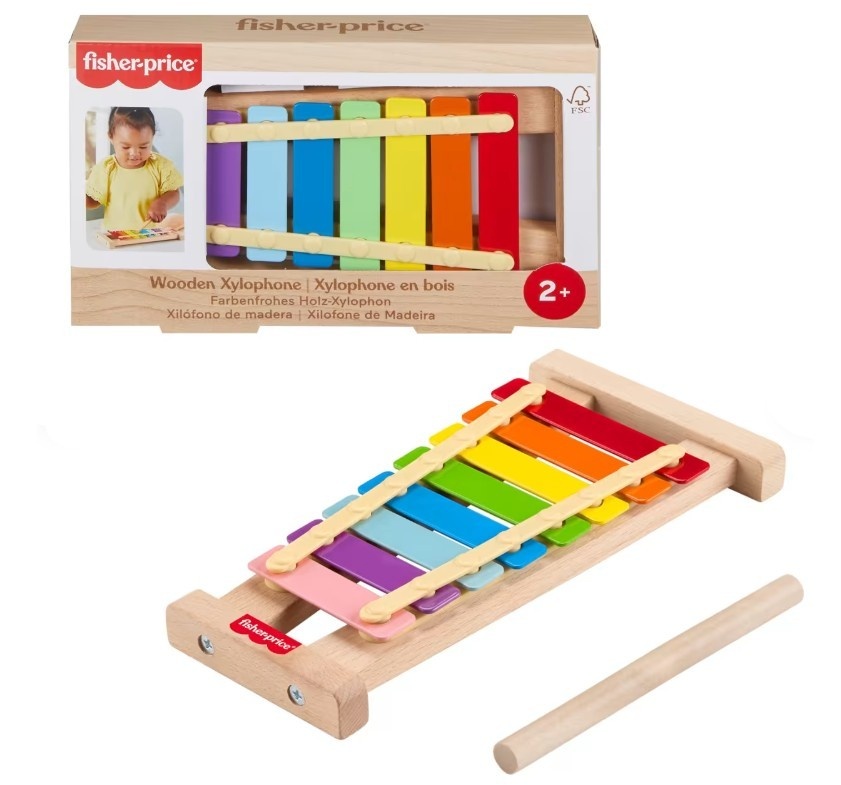 Fisher Price Wood Puidust Ksülofon