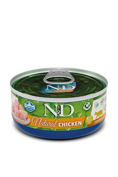 Farmina kassitoit N&D Cat Natural Chicken, 140g