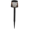 NewGarden õuevalgusti Gretita Solar Ground Spike Light, 4tk, must