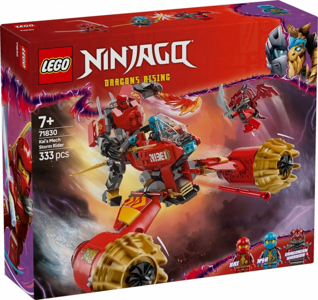 LEGO klotsid 71830 Ninjago Kais Sturmreiter-Mech