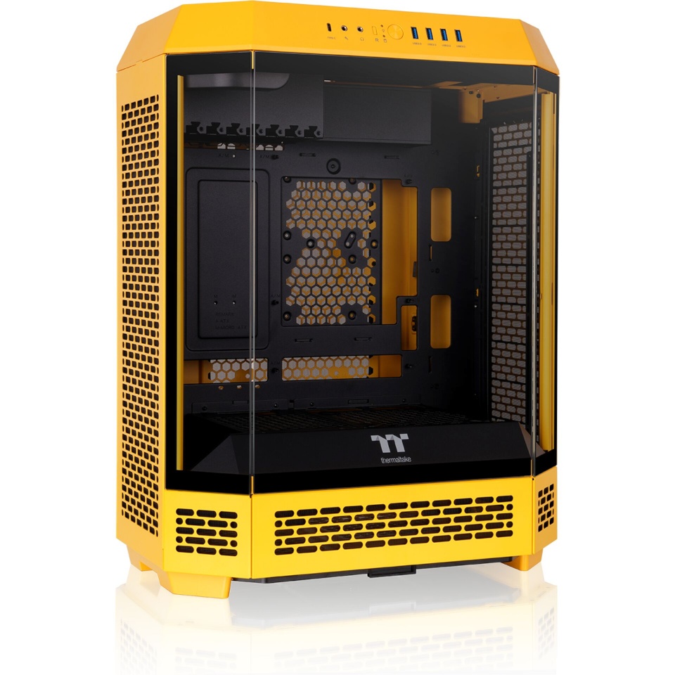 Thermaltake korpus The Tower 600 (dunkelgelb, Tempered Glass x 3)
