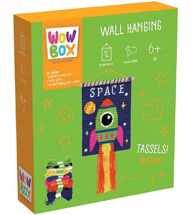 TM Toys WOW BOX Set Makrama Rakieta