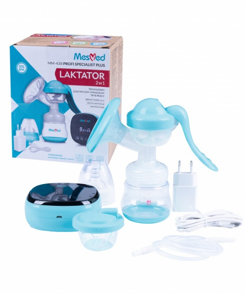 Mesmed Breast pump MM-438 Profi Specialist Plus 2in1