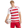 Adidas Teamwear T-särk meestele Hooped 26 Jersey valge-punane KF3388 suurus L