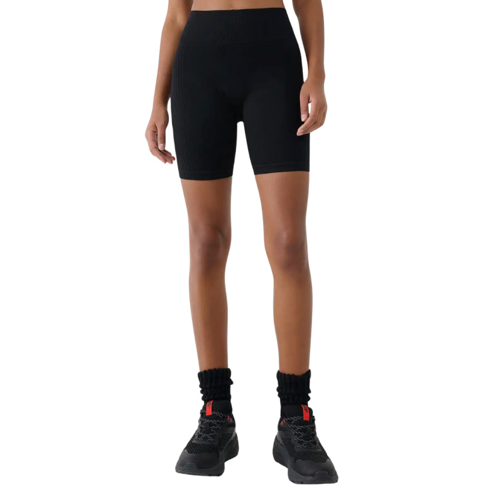 Lühikesed püksid Damskie 4F Fnk F087 sügav must 4FWSS26TFSTF087 20S XL/2XL